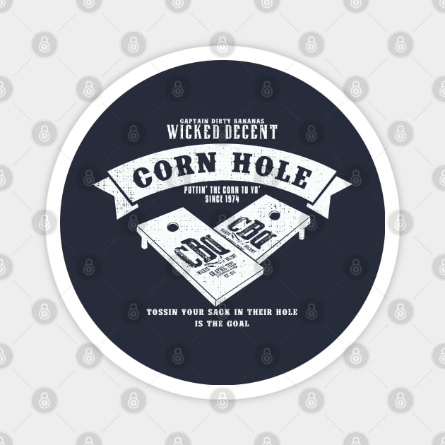 wicked decent official Cornhole Magnet by wickeddecent